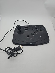 Official OEM Sega Saturn Virtua Fight Stick Arcade Joystick Controller Tested