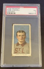 1909-11 T206 Sweet Caporal 350 Rube Waddell Portrait PSA 3 VG