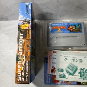 Donkey Kong 2 Diddy Dixie Famicom Box Manual Japan Region