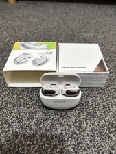 Image of Bose Ultra Open Earbuds White Smoke Bluetooth Wireless Earphones Charging Case