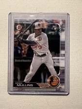 2019 Bowman #4 Cedric Mullins Baltimore Orioles Rookie Card. rookie card picture