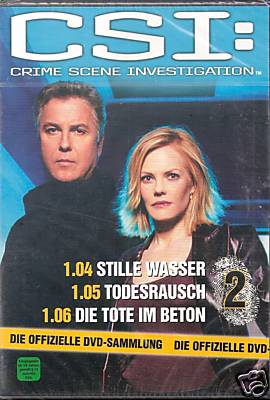 CSI vol. 2 mit William Petersen, Marg Helgenberger, Robert David Hall NEU OVP