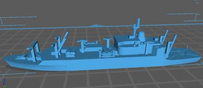 Auxiliary - Kilauea-Class Ammo Ship - US Navy - Wargaming - Axis and Allies - Na