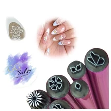 6PCS Nail Art Stamp Pen Set DIY Nail Art Dotting Tools Women Girls 💅🏼DIY Nail