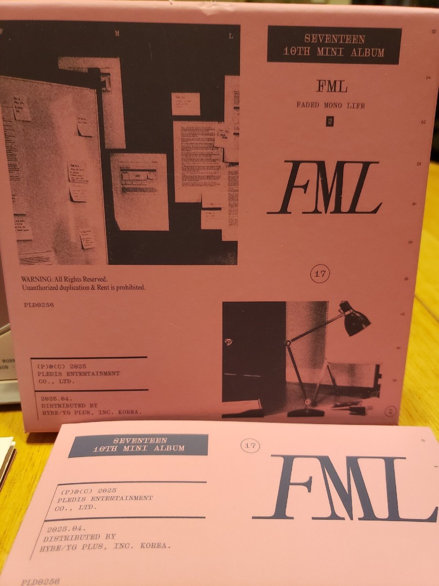 seventeen FML CD 20枚 みラッピング無料 本・音楽・ゲーム