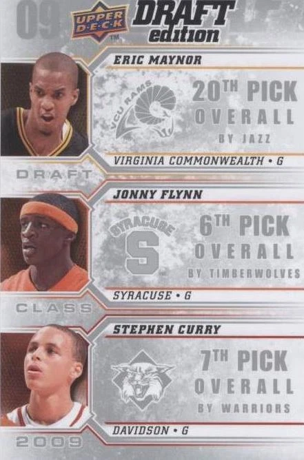2009-10 Upper Deck Draft Edition - Jonny Flynn/Ricky Rubio/Stephen