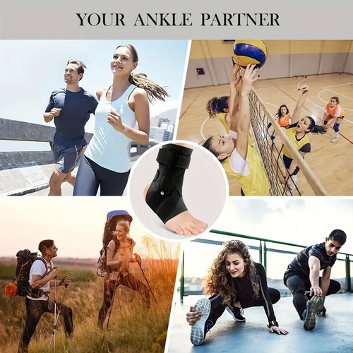 Plantar Fasciitis Splint Foot Drop Ankle Brace For Basketball Sports Sprains US - Picture 10 of 23