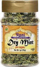 Rani Dry Mint Leaves (Podina Leaf) Spice, Dried Herb 1oz (28g)