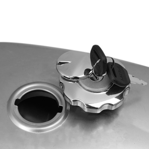 2.4 Gallon 9L Motorcycle Fuel Gas Tank Cafe Racer for BMW Honda Yamaha Suzuki - Picture 12 of 12