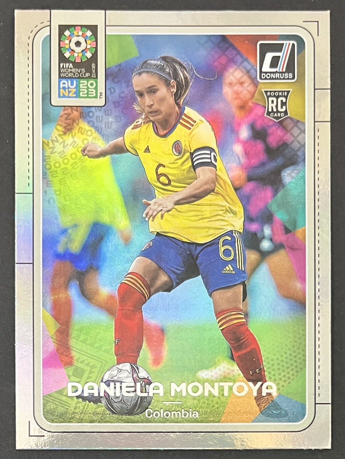 Daniela Montoya 2023 Donruss FIFA Womens World Cup SILVER Rookie #33 COLOMBIA
