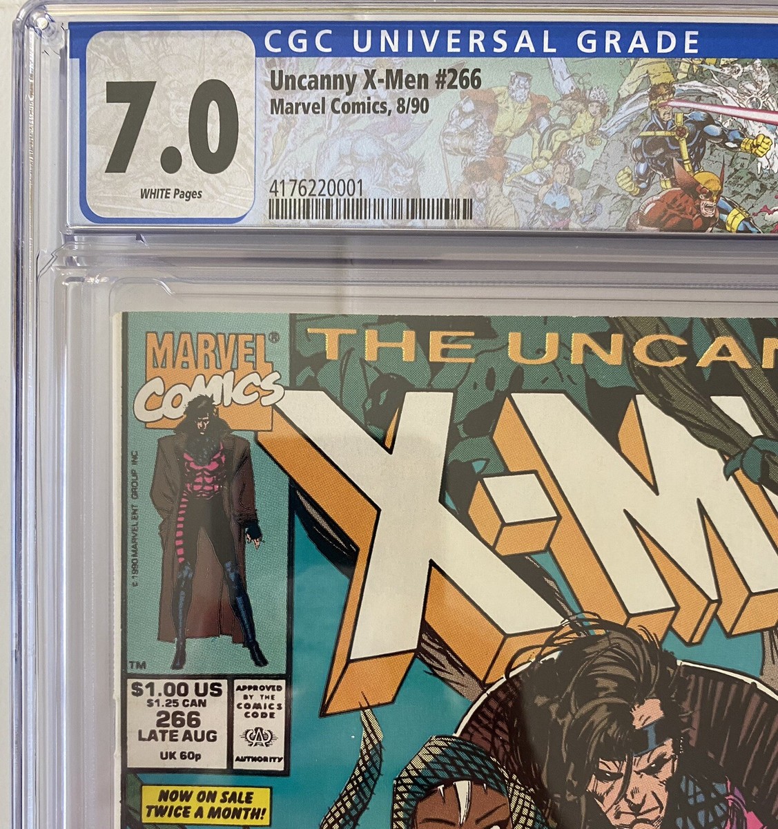 Uncanny X-Men #266, CGC 7.0, 1st appearance Gambit | eBay