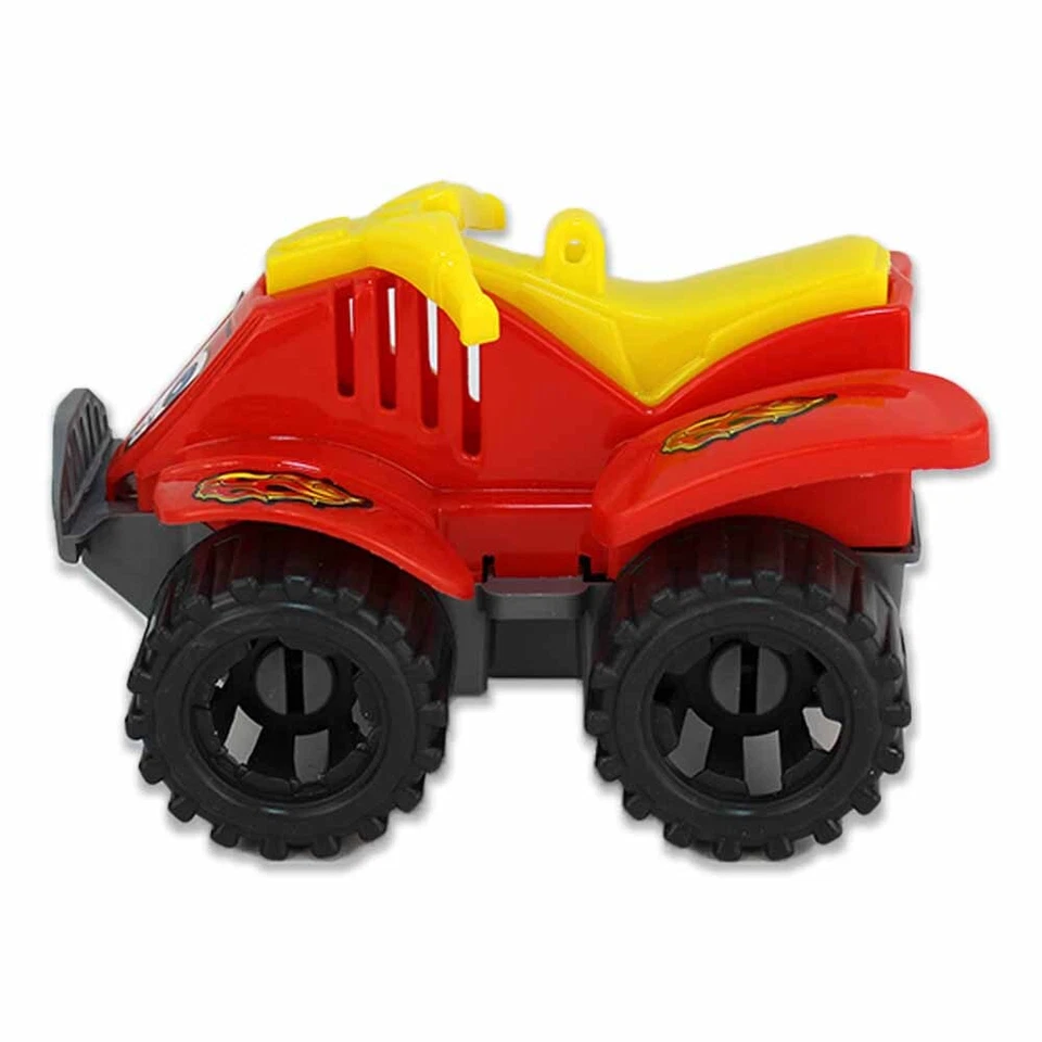 Kinderspielzeug Quad mit Augen - ca. 21 cm Sandkasten Spielzeug Auto - Bild 2 von 4