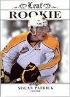 10-Ct Lot NOLAN PATRICK 2016 Leaf Rookies Exclusive WHITE Rookie Cards
