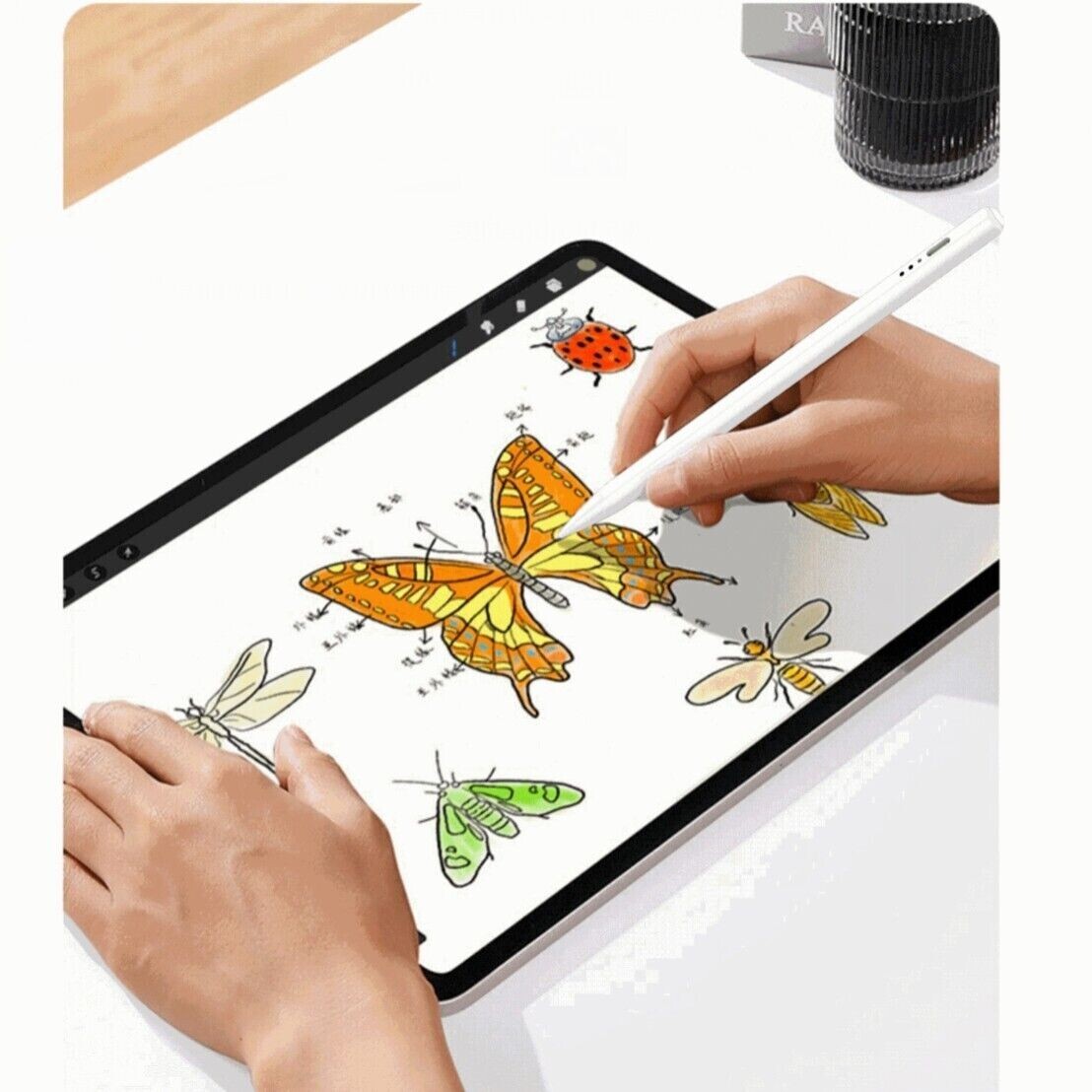 For Apple Pencil iPad 9/8/7/6th Gen Air 5/4/3, iPad Pro 2018-2022