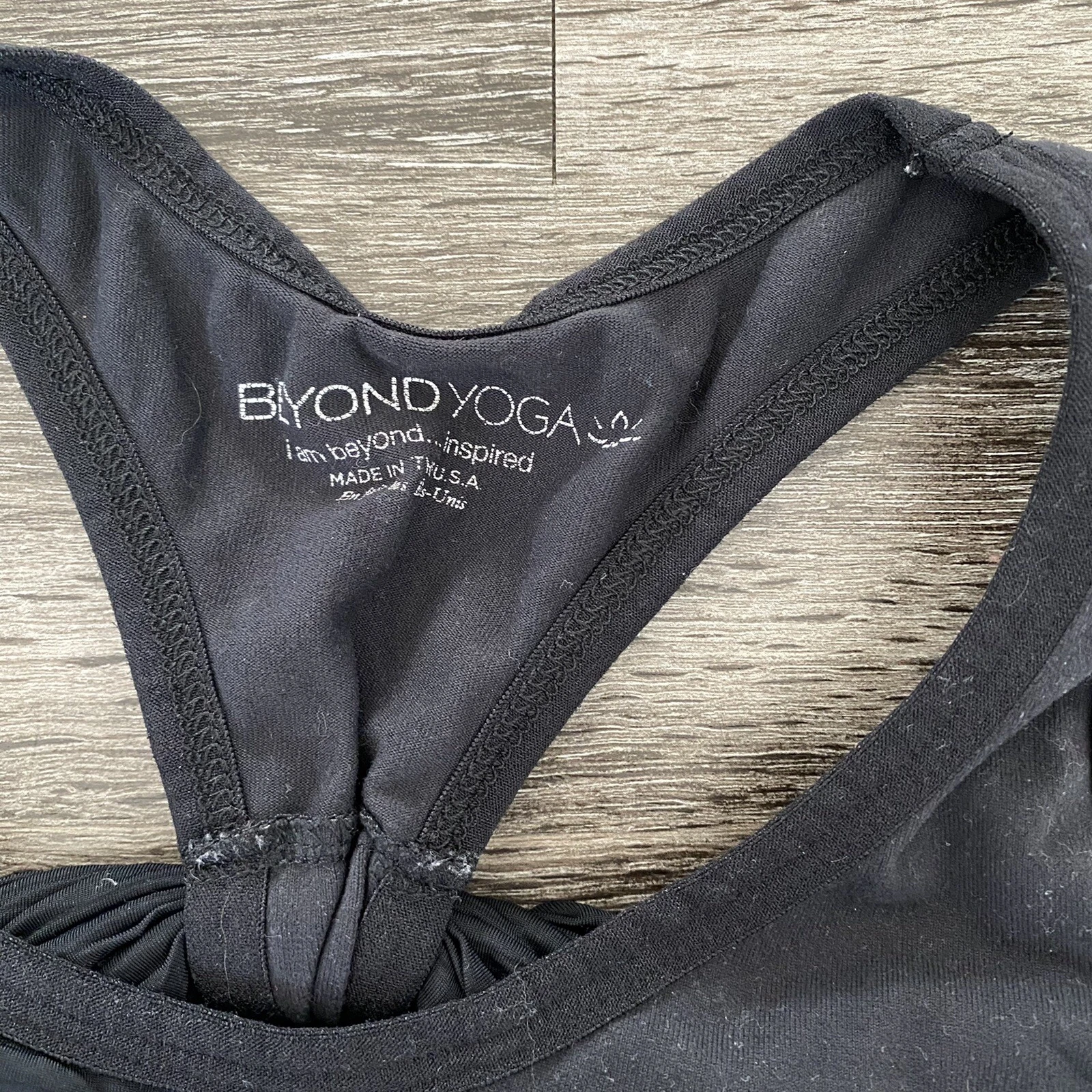 beyond-yoga solid maternity tank-bra