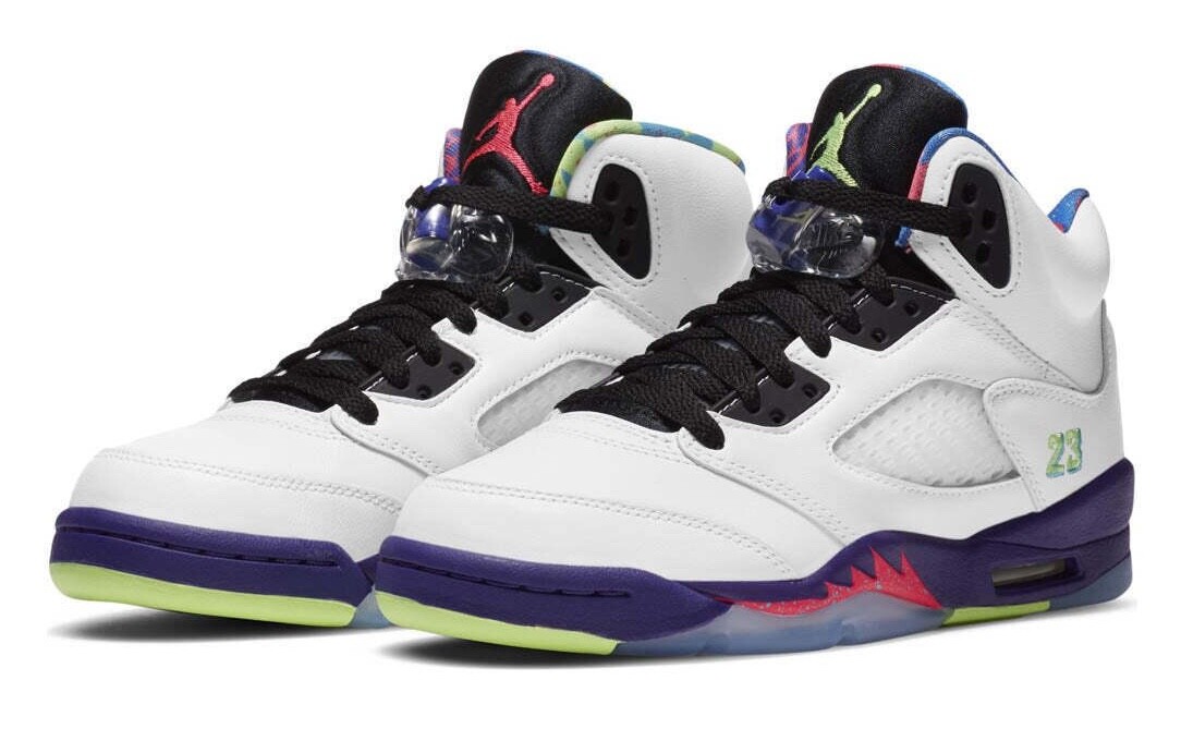 Grade School Youth Size Nike Air Jordan Retro 5  display picture 1