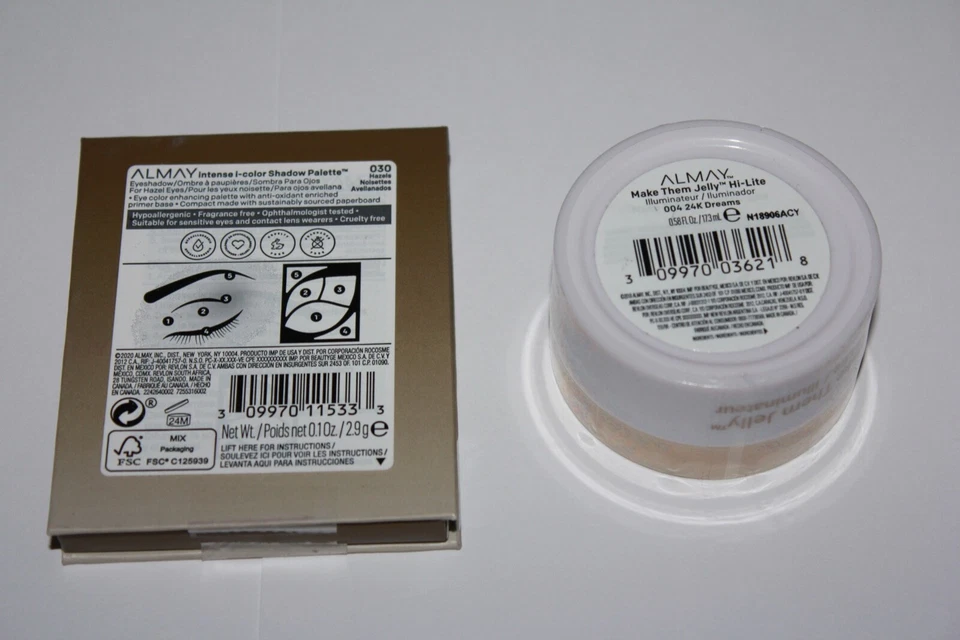 Almay Intense I-Color Shadow Palette #030 + Make Them Jelly Hi-Lite #004 Sealed - Image 2 of 2