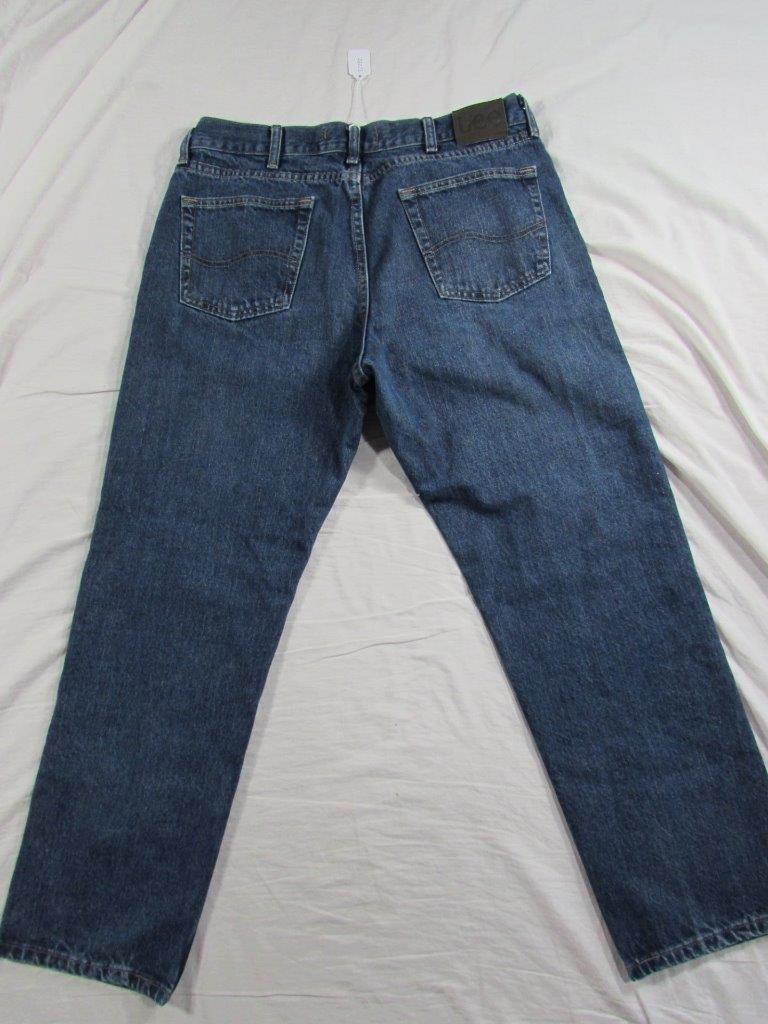 Lee 200 8973 Regular Fit Straight Leg Faded Denim Jeans Tag