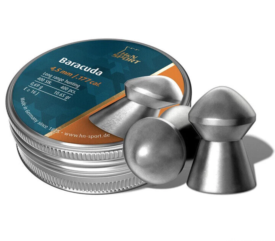 Haendler & Natermann H&N Baracuda Domed Air Gun Pellets (Choose Your Caliber)