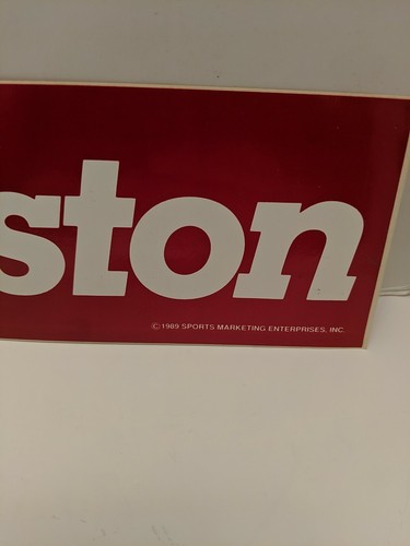 Winston Bumper Sticker 1989 Sports Marketing Enterprises, Inc - Picture 3 of 6