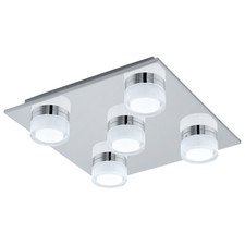 Image of Modern Chrome LED Ceiling Light 36W GL0841