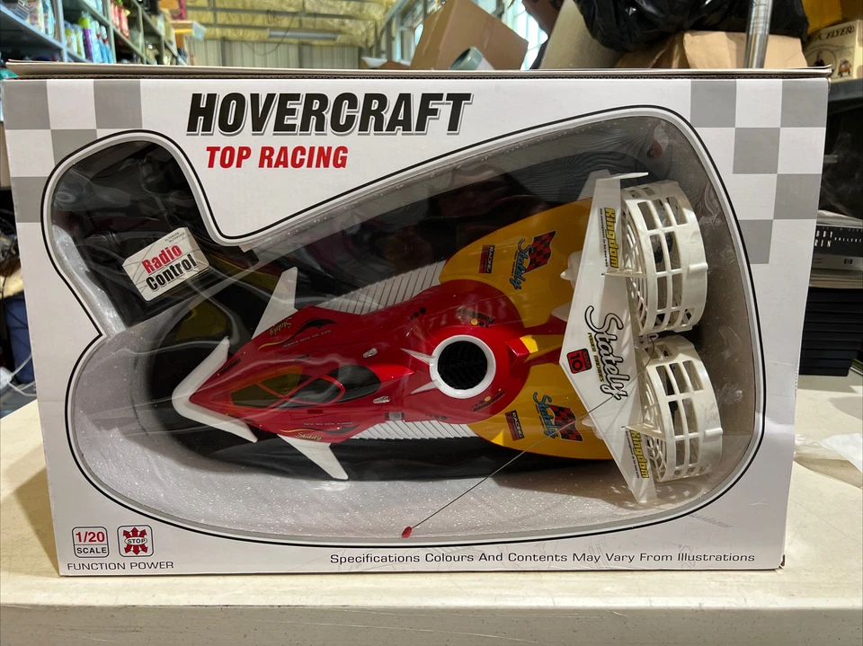 RC Hovercraft Top Racing Electric High Speed Racing Remote Control Toy - Image 3 of 4