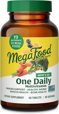 Men Over 55 One Daily  60 Tabs By MegaFood