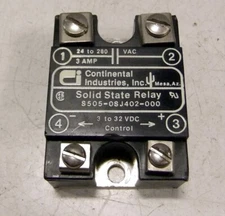 Continental Industries S505-0SJ402-000 Solid State Relay