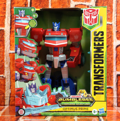 Transformers Bumblebee Cyberverse Adventures Optimus Prime Action Figure