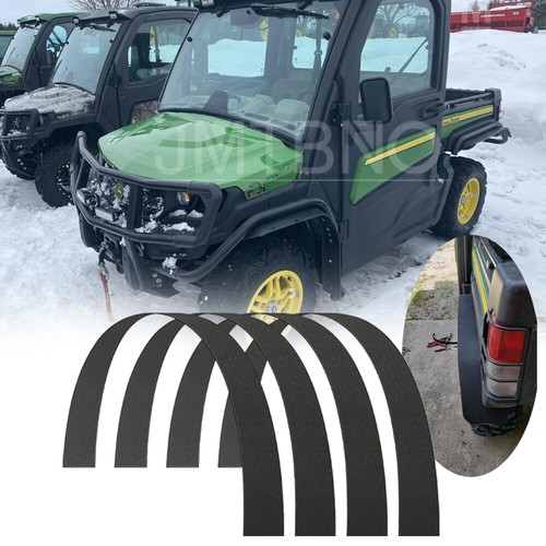 For John Deere Gator XUV 835R 4PCS Fender Flares Wide Wheel Arch Mud Flap Guards eBay