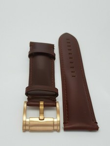 Genuine Leather Fossil Belt Size 22 mm Maroon Brown men wrist watch Band  strap | eBay