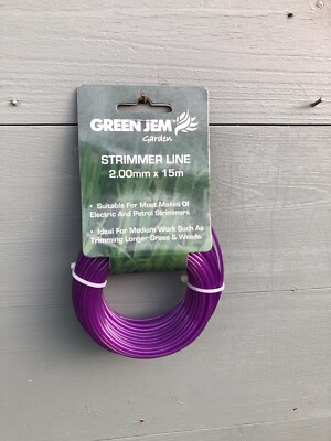 ERSATZ STRIMMER LINE 2 MM x 15M - GRASBESCHNEIDEN - UNKRAUTSCHNEIDEN