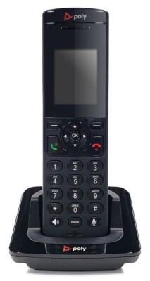 Poly VVX D230 Wireless Handset DECT, 10 hours talk time, support up to 8 lines