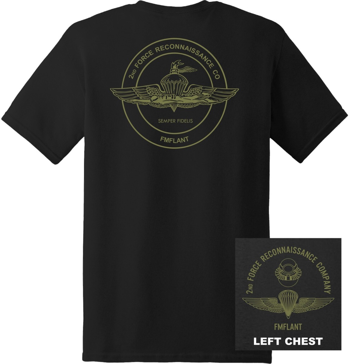 米軍　実物　未使用品　USMC FR COMBAT SHIRT ② SMALL 2nd FSSG - US Marine Corps Forces, Atlantic T-shirt – SGT GRIT