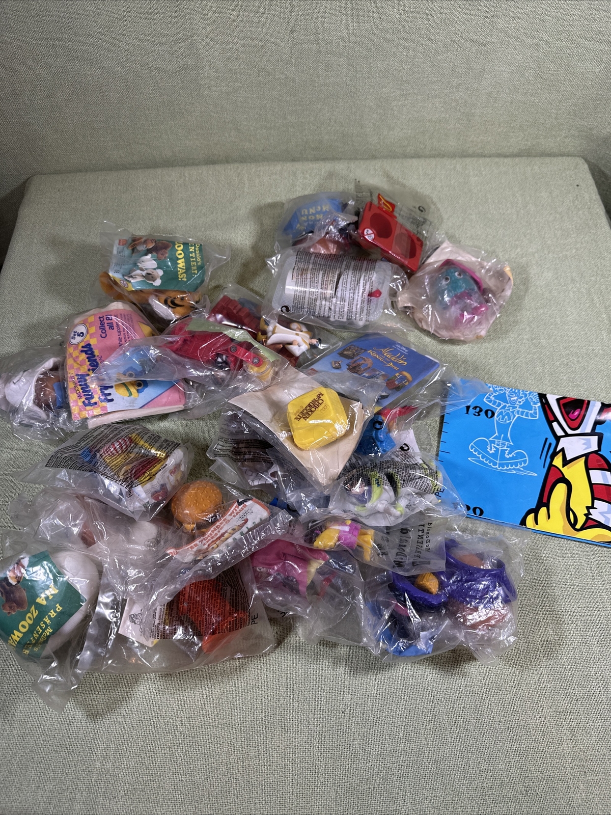 22 Mc Donalds Spielzeuge OVP 90er Jahre Happy Meal Junior Tüte (Box 11