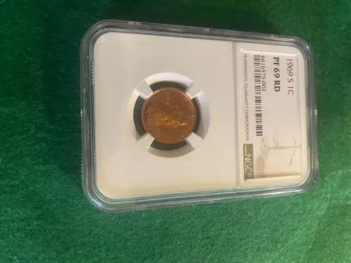1996 S 1C Lincoln Cent Proof NGC  MS69