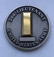 U.S. Army Second Lieutenant Challenge Coin R15