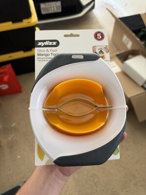 Slice & Peel 3-in-1 Mango Slicer, Peeler & Pit Remover Tool - Mango Cutter wi...