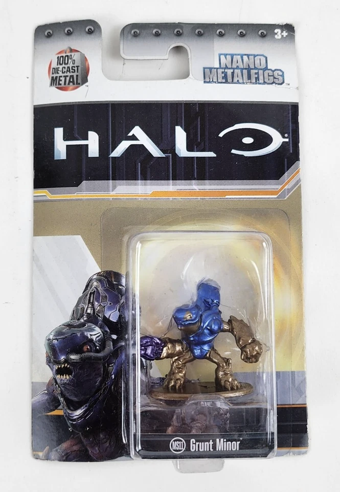 Lote/8 figuras coleccionables Halo Nano Metalfigs 2017 nuevas selladas con duplicados Foto 3 de 4