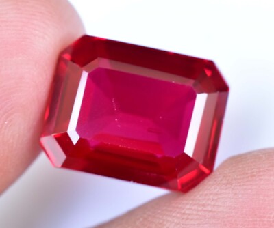 Natural Blood Red Ruby 20.25 Ct Emerald Certified Flawless Rare Found Gemstone