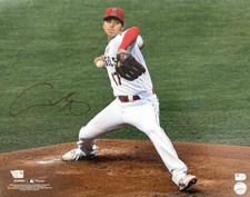 Shohei Ohtani Signed Autograph Huge 16x20 Photo Poster w/ MLB & Fanatics COA