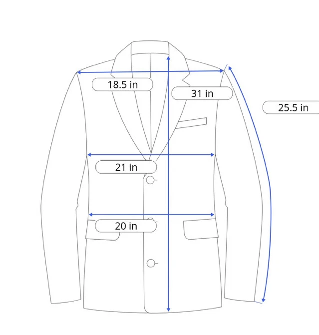 Jaqueta Hart Schaffner Marx masculina azul marinho e roxa listra de giz terno de lã 40L - Imagem 3 de 4
