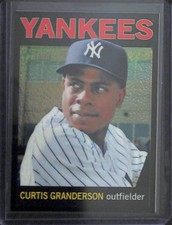 2013 Topps Heritage Black Refractor #HC84 Curtis Granderson No 21 of 64