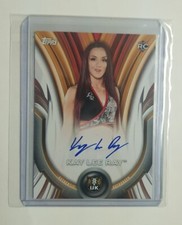 2020 Topps WWE Women's Division NXT UK Autograph Kay Lee Ray RC Auto Alba Fyre