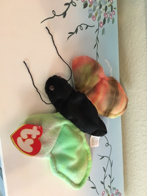 flutter the butterfly beanie baby