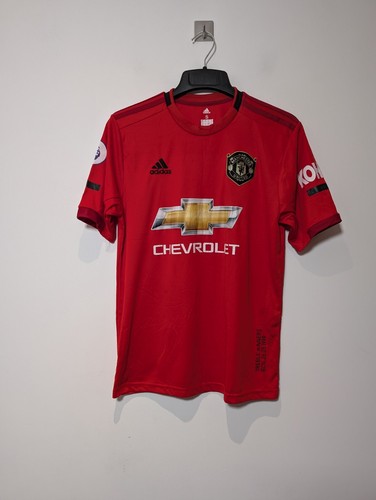 Manchester United Heim Fußball Trikot Adidas 219/20 2019-2020 Größe Small Rot