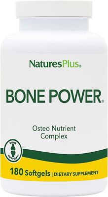 Natures Plus Bone Power with Boron - 180 Softgels (13,31 EUR/100 g)