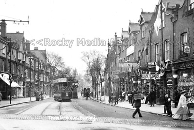 vjj-36 The Tram Terminus, Purley, Surrey. Photo