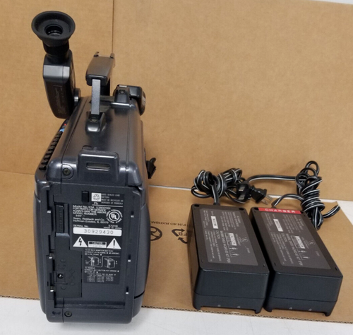 PARTS! CCD Low Light Sensitivity Series LXI VHS Movie Video Camera W/CASE - Picture 7 of 19