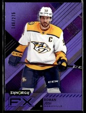 2021-22 Synergy FX Purple Roman Josi 146/275 #H1R1K